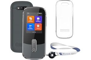 ‎WOOASK Wooask Sprachübersetzer Ohne Internet, Übersetzer Gerät Testsieger, Translator W09 Übersetzer Echtzeit 144 Sprachen mit sprachausgabe/Offline/Foto Sprachübersetzer für Reisen,Lernen und Business