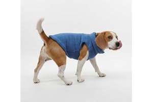 Wag & Wilder Dog Sweater- Warm & Breathable, Washable, Stylish Chic Design Winter Wear for Small, Medium & Large Dogs (Shih Tzu, Beagle, Indies, Labrador, Golden Retriever) (Blue, XL)