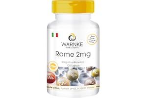 Rame 2mg - 100 capsule vegane da rame bisglicinato | Warnke Vitalstoffe - Qualità da farmacia tedesca
