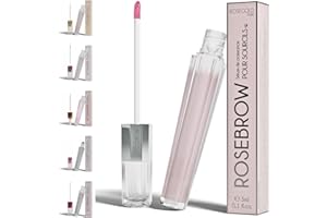 ROSEGOLD PARIS ROSEBROW Nouvelle Formule Sérum de Croissance pour Sourcils Naturel par ROSEGOLD, Serum Sourcils Pousse +fournis +longs +épais, Fabriqué en France, sans hormone, Vegan (Cure 1 mois)