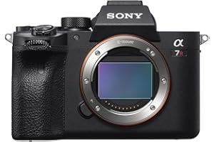 Cámara Sony Alpha 7R IV (Full Frame) 61MP, vídeo 4K, ráfaga de 10 fps, Eye-AF, WiFi, Solo Cuerpo: Ideal para fotografía de paisajes, Retratos y Estudio en Alta resolución. Color Negro