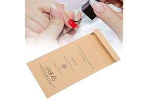 BRRNOO Sterilisationsbeutel, 100 Stück Einweg-Sterilisationsbeutel, Gel-Nagelbeutel, Aufbewahrungstasche, Ausrüstung, Sterilisator, Maniküre-Tasche, Nagelkunst-Werkzeug, Reinigungstasche, Kosmetik,