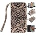 Produktbild Jepson Samsung Galaxy S5 / SM-G900F (5,1 Zoll) Handytasche / Handyhülle. Flip Etui Wallet Case in Bookstyle - Premium PU Lederhülle Hülle Cover Mit Lanyard / Strap, Standfunktion, Kreditkarte und Brieftasche.