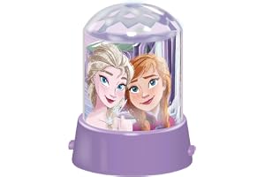 WONDEE Disney Elsa y Anna nattlampa projektor för barn och spädbarn med två ljuslägen, presentidé för flickor 3, 4, 5, 6, 7 å