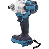 Fafeicy Avvitatore a impulsi makita, Elettrico Senza Spazzole 21V, Coppia Massima 520 (NM), Ricaricabile, per Batteria Makita