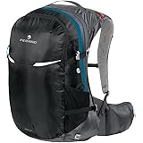 Ferrino zephyr 27+3 30 litri zaino 75818NCC colore nero per trekking coprizaino incluso schienale traspirante porta bastoncin