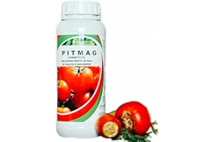 bio A.L.T Pitmag Concime specifico per prevenire Il Marciume Apicale del Pomodoro Fertilizzante Ottimo per Piante con Mancanza di Calcio 1 Litro-1,5 kg