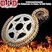 Price comparison product image DID Chain Set VX2–Type for Aprilia Moto 6.5 Steel Starck (MH) Bj,2000, 16–49–108 DID520 VX2 (Niet &AMP; G B)