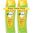 Vatika Naturals Nourishing Egg Protein Shampoo 2x400 ml |For Thin & Limp Hair | With Nourishing Vatika Oils | Super Value Pack of 2
