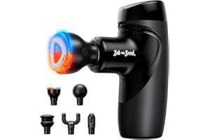 Pistola Massaggio Muscolare con Terapia Termica - Bob and Brad M7 Plus Massaggiatore Muscolare Profondo - Pistola per Massaggi a Percussioni per Alleviare Dolore e Tensioni Muscolari