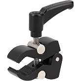 ayex &Ccedil;ok fonksiyonlu kelep&ccedil;e Super Clamp tutucu, 47 mm'ye kadar borular, masalar ve tripodlar i&ccedil;in