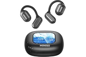 MINISO X30 OWS Ecouteur Traducteur Instantané Bluetooth Casque Soutien 135 Langues Live Bluetooth Traduction Soutien Jouer de la Musique Téléphone Appel Casque et Conférence Résumé Casque