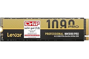 ‎LEXAR Lexar SSD 2TB PCIe 5.0 Gen5 NVMe SSD - Bis zu 14.000MB/s, Erweiterte Thermokontrolle, DirectStorage-SSD für AI-Lasten, Gaming & Content-Erstellung Laptop/PC