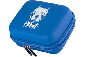 Skull Shaver pitbull walizka podróżna, NIEBIESKI, L, Nowoczesny