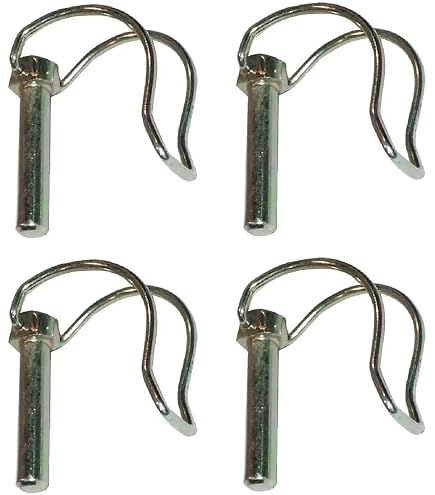 2 Perni A Sgancio Rapido In Acciaio Inox 316 Per Barca - 5mm X 67mm Con Molla E Drop Cam - Per Tenda Bimini E Baldacchino - 2