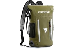 Dainese Unisex's Explorer Wp 15l PVC Rucksack, Waterproof, Motorcycle Backpack, 15 litres