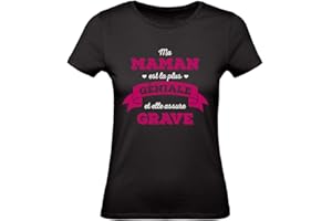 Green Turtle T-Shirts Cadeau Fete des Meres Maman Géniale Femme Tshirt Anniversaire Mamans Cadeaux