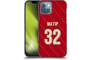 Head Case Designs Officially Licensed Liverpool Football Club Joël Matip 2021/22 Players Home Kit Group 2 Hard Back Case Compatible With Apple iPhone 13