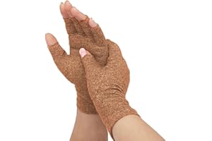 Hotcakes Compression Gloves for Arthritis Pain Relief-Snug Elastic Arthritis Gloves for Women and Men Offers Hand Support for Carpal Tunnel, Raynauds and Provide Arthritis Relief for Hands