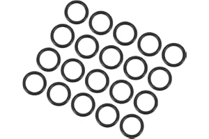 QUARKZMAN Nitrile Gomma O-Ring 13mm x 9mm x 2mm Guarnizioni di Tenuta Anelli Rubinetti Rotondo Guarnizione Rondella per Rubinetto Idraulica Riparazione Sigillatura Connessione, 20 Pezzi