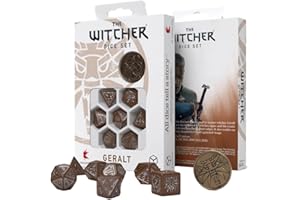 Q WORKSHOP Q-Workshop WGE3V - The Witcher Dice Set: Geralt - The Roach's Companion (7), 2,29 x 10,67 x 15,24 cm