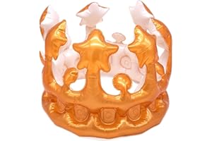 BF Souvenirs Nadmuchiwana korona King Gold / Impreza / Karnawał / Król / Książę / Księżniczka / Urodziny