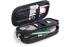 OFKPO Trousse à Maquillage, Trousse de Toilette pour Femme Sac Rangement Cosmétique Léger pour Voyage