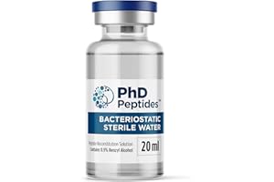 PhD Peptides Bacteriostatic Sterile Water - 20ml - Peptide Reconstitution Solution - Bac Water