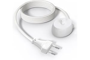 GUGIERS For Oral B Charger, Electric Toothbrush Charging Station for Braun Oral B iO6, iO5, iO4, iO3, Genius X, Pro 3000, Vitality Pro, Pro 3500, Pro 2500, Pro 1000, Kids, Type 3757 Charger Charging Cable 1.2
