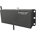 ThinkX GSM Shutter Security Alarm System Siren with PIR Motion Sensor (Power Model), 5 Number Calling, for Shops, Offices, Godowns, Garages (for Single Shutter) Grey