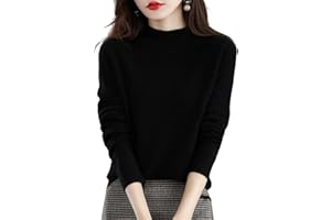 LAKEMON Cashmere Sweaters for Women,Soft Cozy Pullover,Cashmere Long Sleeve Crewneck Fall Winter Sweaters