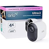 Arlo Ultra 2 Outdoor Surveillance Cameras, Wireless, 4K UHD Quality Product, 180° Field of View, Spotlight, Colour Night Visi