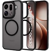 ZHMECOCASE Magnetic Case for OPPO Find X9 Pro 5G - [Support Induction Charging] [Powerful N56 Magnet] [Military Protection] [