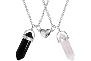 Cosysparks Łańcuszek przyjaźni dla 2 par łańcuszków przyjaźni, odpowiedni dla dziewcząt, kobiet, na zakończenie szkoły, urodziny, Boże Narodzenie