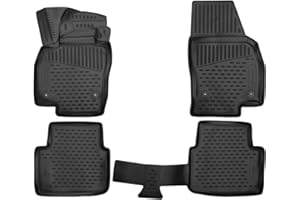 ELEMENT 3D Alfombrillas Interior de Coche a Medida TPE Skoda Scala, 2019->, 5-Door Hatchback, 4 pcs.