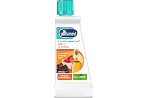 Dr. Beckmann - Liquido Dissolvi Macchie Unto & Salse | Lo smacchiatore specifico per eliminare macchie di grasso, cioccolato e molto altro | 50 ml