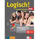 Logisch! neu a1.2, libro de ejercicios con audio online: Deutsch f&uuml;r Jugendliche (SIN COLECCION)