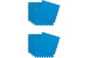 Crystals Swimming Pool Floor Protector - Pool Ground Mat - Durable Ground Cloth for Swimming Pools - Easy to Clean Mat for Swimming Pools, Inflatables, Paddling Pools - Blue (2 Pack)