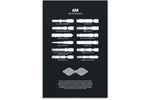 Heiwu AM by Arctic Monkeys - Póster decorativo para pared, sala de estar, dormitorio, 50 x 75 cm
