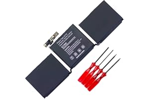 ROLADA K KYUER A1713 Batterie pour MacBook Pro 13" A1708 Late 2016 Mid 2017 EMC 3164 2978 MLL42LL/A MLL42B/A MLL42Y/A MLL42FN/A MLUQ2LL/A MPXQ2LL/A MPXQ2B/A MPXQ2D/A MPXQ2FN/A 4781mAh 54.5Wh with Tools