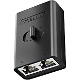 VCELINK 2 Ports 1000Mbps Ethernet Splitter, RJ45 Bi-Directional Duplicator | Ethernet Duplicator without Power Supply, For CA