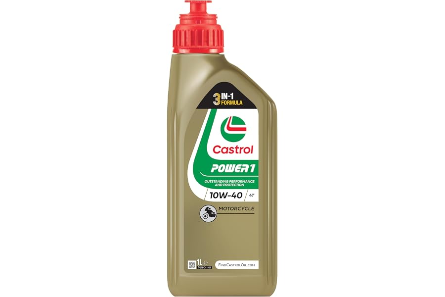 Castrol POWER1 4T 10W-40 Aceite de Moto 1L