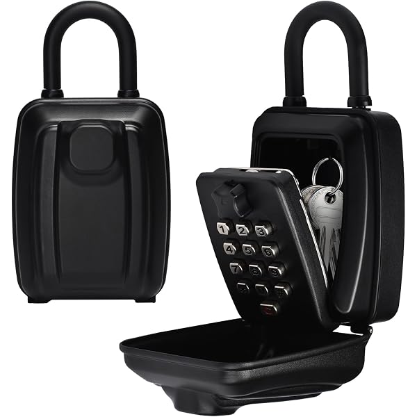 Punch Code Key Storage Box Lock Box KeyGuard SL-501 Punch Button Large Capacity Key Storage ...