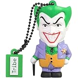 Tribe - Chiavetta USB 16 GB Joker - Memoria Flash Drive 2.0, Personaggio Originale DC Comics, Pennetta USB Compatibile con Wi