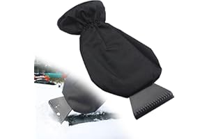 Kotkiddy® skrobaczka do lodu z rękawicą, profesjonalna skrobaczka do szyb samochodowych, z rękawicą, próbka lodu, skrobaczka do śniegu, rękawica samochodowa