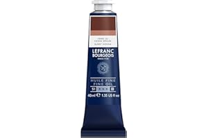 Lefranc Bourgeois Huile Fine Tube 40ml Terre De Sienne Brulée