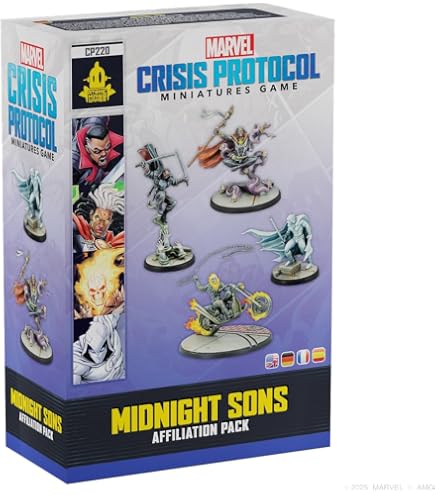 Marvel Crisis Protocol – Nick Fury Sr. Y Los Howling Commandos – Pack De Miniaturas En Inglés Para Juego De Mesa