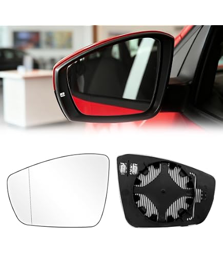 Alkar 6471123 Rétroviseur Extérieur Gauche Asphérique Chauffant - Compatible Volkswagen Polo (2009-)