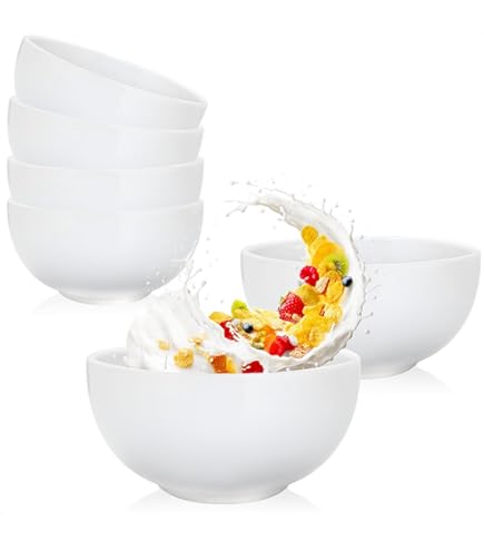 Set Di 6 Ciotole In Ceramica Da 800ml - Per Insalate, Cereali E Zuppe - Foto 8