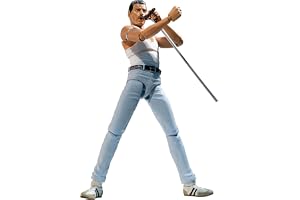 BANDAI - Queen Figurine - Freddie Mercury Live Aid Sh-figurer 15 cm - 4573102587275